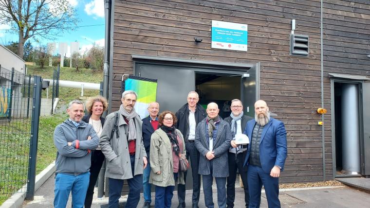 Inauguration de la chaufferie biomasse GrandLyon Habitat