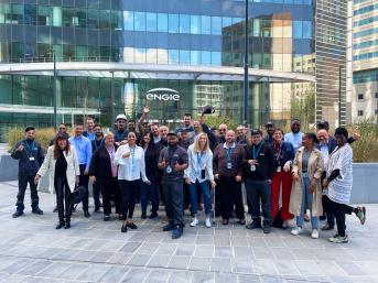 Collaborateurs-Tour T1_La-Défense_ENGIE Solutions 