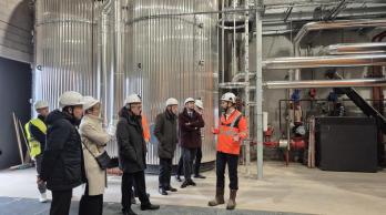 La ville de Thaon-les-Vosges inaugure son réseau de chaleur