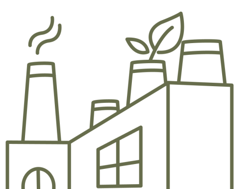 Pictogramme d'une usine 