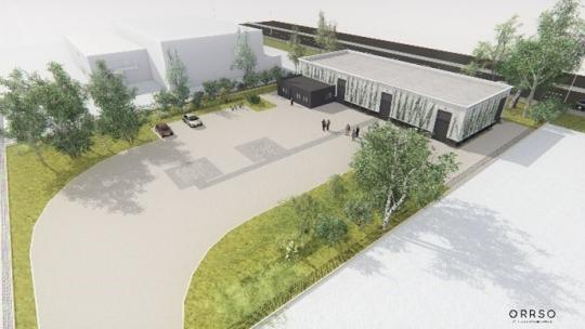 Vue 3D de la future centrale géothermique de Vélizy-Villacoublay