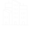 Pictogramme de bâtiments pour représenter le secteur tertiaire